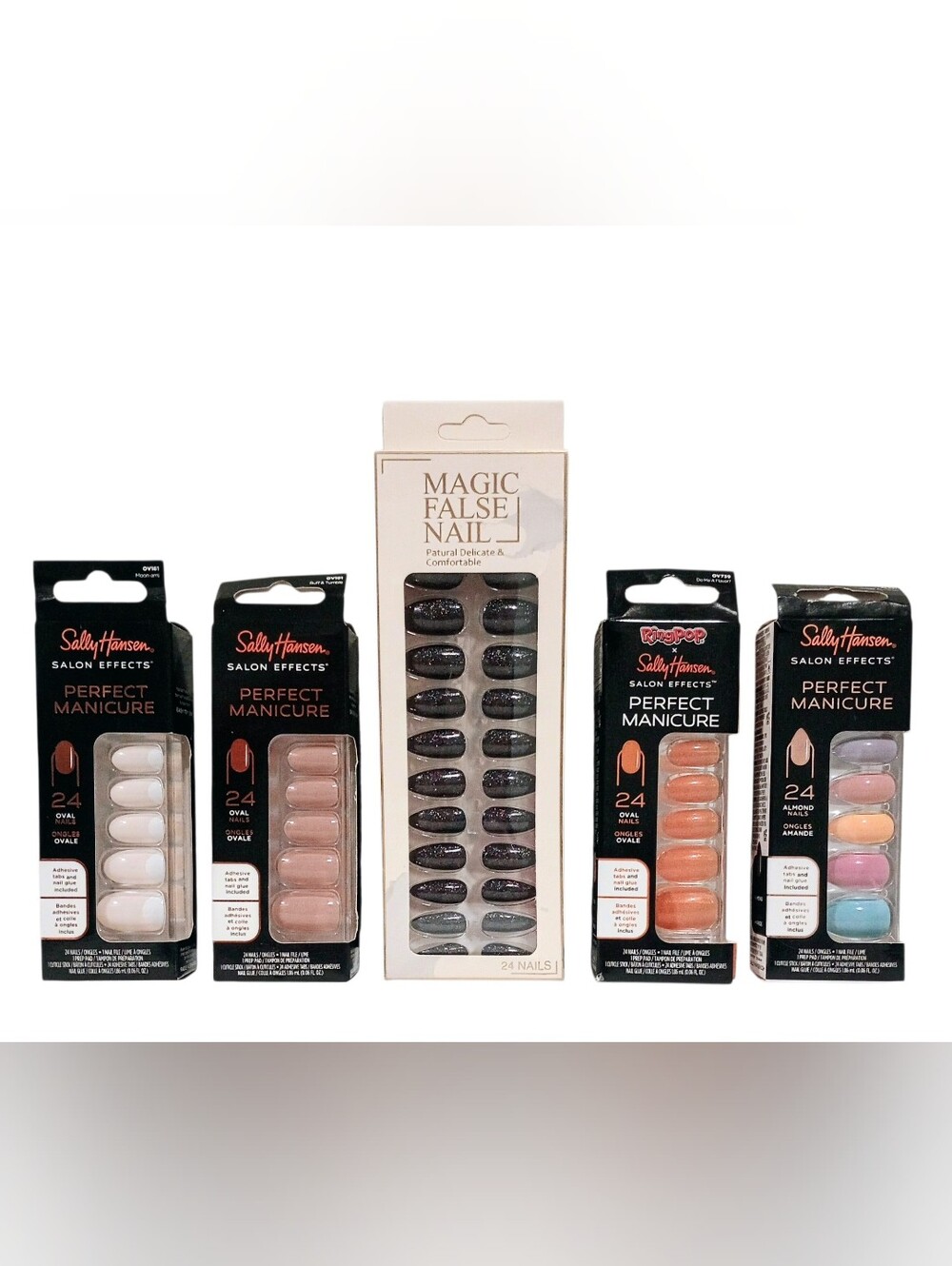 Press-On Nail Sets Bundle Of 5 NWT